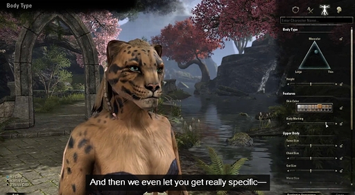 The Elder Scrolls Online: Character Creation
