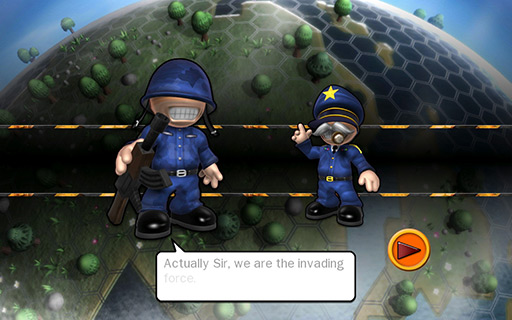 画像集#010のサムネイル/【PR】「Androidアプリレビュー」第6回：2頭身の兵士達が戦場を駆け回る「Great Little War Game」は，コミカルな見かけに反して本格的なSLGだ！