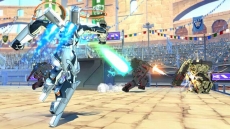 画像集#006のサムネイル/「エクストルーパーズ」バイタルスーツに乗り込んで2対2のチーム戦を繰り広げる“戦技大会”の概要をチェック
