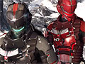 ネクロモーフとの戦いはN7 Armorで。「Dead Space 3」で「Mass Effect 3」のアイテムが使用可能に