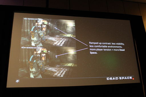 画像集#010のサムネイル/［GDC 2013］ゲームのコア部分を忘れず，新しいものを取り込め。「Dead Space 3」のグラフィックスは，こうして作られた