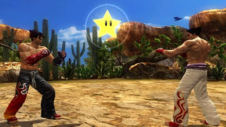 画像集#010のサムネイル/キノコで巨大化! スターで無敵? 「鉄拳タッグトーナメント2 Wii U EDITION」ならではのゲームモード「キノコバトル」と,コラボコスチュームの一部を紹介