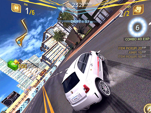画像集#009のサムネイル/「Retina」ディスプレイ対応の精細なグラフィックスに注目。iOS版レースゲーム「アスファルト7:Heat」を紹介する「(ほぼ)日刊スマホゲーム通信」第2回