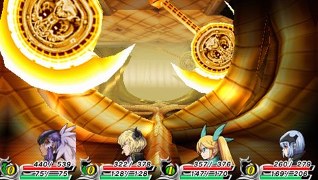 画像集#009のサムネイル/「アンチェインブレイズ エクシヴ」舞台となるティターンの1つ「汚染された天空の大神殿」や,さまざまなギミックなどを紹介