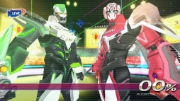 画像集#019のサムネイル/ブルーローズもしっかり(?)デレる模様。「TIGER & BUNNY オンエアジャック!」“ヒーローTV”の視聴率や,親密度「キズナレベル」に関する情報が明らかに