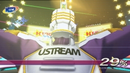 画像集#021のサムネイル/ブルーローズもしっかり(?)デレる模様。「TIGER & BUNNY オンエアジャック!」“ヒーローTV”の視聴率や,親密度「キズナレベル」に関する情報が明らかに