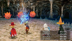画像集#011のサムネイル/「FINAL FANTASY III」は本日発売。通信機能を廃した「モグネット」や,2倍の速度で進行する「オートバトル」など,さまざまな要素を追加