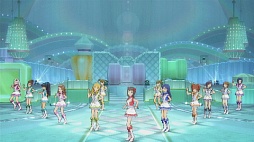 画像集#002のサムネイル/バンダイナムコゲームス「アイドルマスター シャイニーフェスタ」の新情報を公開。南国リゾートで,アイドル達と一緒に盛り上がろう。いぇーい