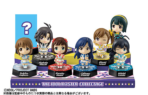 画像集#002のサムネイル/バンダイ，食玩「COLLECTAGE（コレクテージ） アイドルマスター」の予約受付を本日スタート