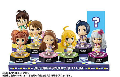 画像集#003のサムネイル/バンダイ，食玩「COLLECTAGE（コレクテージ） アイドルマスター」の予約受付を本日スタート