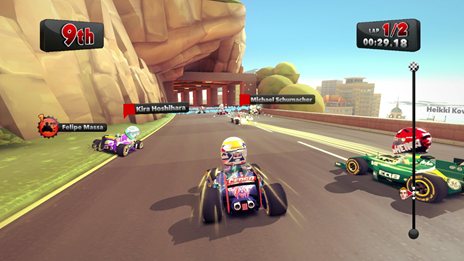 画像集#013のサムネイル/「F1 RACE STARS」の公式サイトがオープン。ゲーム中に登場するサーキットや,サーキット場に施される仕掛けについての情報が公開に