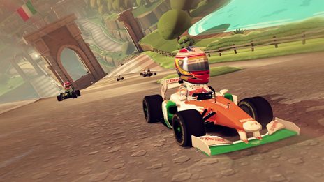 画像集#016のサムネイル/「F1 RACE STARS」の公式サイトがオープン。ゲーム中に登場するサーキットや,サーキット場に施される仕掛けについての情報が公開に