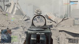 画像集#008のサムネイル/「バトルフィールド 4」でさっそくビルの崩壊に巻き込まれてみた。限定βテストのスクリーンショットをお届け