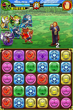 画像集 No.002のサムネイル画像 / 「戦国パズル!!あにまる大合戦」に“ライオン先輩”が登場