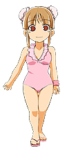 画像集#026のサムネイル/3DS用ダウンロードソフト「おきらくビーチバレー3D」が8月8日配信。「おきらく家族」が常夏のビーチで最強を目指す