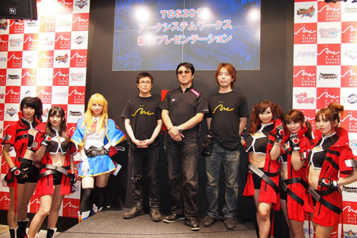 画像集#003のサムネイル/［TGS 2012］「月英学園」の発表，「BLAZBLUE CHRONOPHANTASMA」などの新情報が公開されたアークシステムワークスステージイベントレポート
