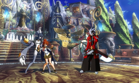 画像集#008のサムネイル/AC版「BLAZBLUE CHRONOPHANTASMA」の最新バージョンが本日稼働開始。新プレイアブルキャラ「セリカ=A=マーキュリー」と「Λ- No.11-（ラムダ）」が参戦