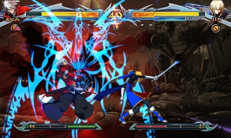 画像集#013のサムネイル/AC版「BLAZBLUE CHRONOPHANTASMA」の最新バージョンが本日稼働開始。新プレイアブルキャラ「セリカ=A=マーキュリー」と「Λ- No.11-（ラムダ）」が参戦