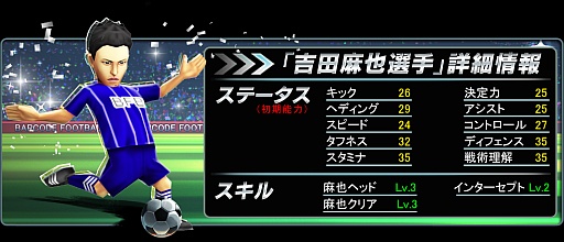 画像集#002のサムネイル/「バーコードフットボーラー」，吉田麻也選手とのタイアップ企画を再び実施