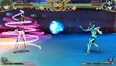 画像集#001のサムネイル/「聖闘士星矢Ω アルティメットコスモ」8戦勝ち抜くとキャラクターごとのエンディングが見られる「アーケードモード」と,登場する聖闘士達の情報が公開に