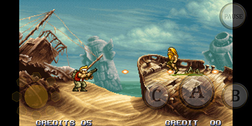 画像集#002のサムネイル/【PR】「Androidアプリレビュー」第8回:2Dアクションシューティングの傑作「METAL SLUG 3」。敵を蹴散らし,味方を解放するのだ!