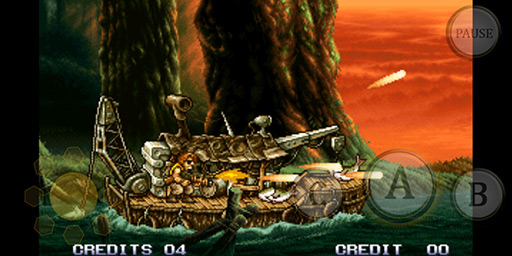 画像集#004のサムネイル/【PR】「Androidアプリレビュー」第8回:2Dアクションシューティングの傑作「METAL SLUG 3」。敵を蹴散らし,味方を解放するのだ!