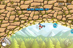 画像集#006のサムネイル/道なき道をダイナミックに疾走せよ! スケボーアクション「Extreme Skater」を紹介する「(ほぼ)日刊スマホゲーム通信」第63回