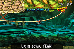 画像集#008のサムネイル/道なき道をダイナミックに疾走せよ! スケボーアクション「Extreme Skater」を紹介する「(ほぼ)日刊スマホゲーム通信」第63回