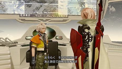 画像集#009のサムネイル/「LIGHTNING RETURNS: FINAL FANTASY XIII」最新情報。初回生産特典は「FFVII」の主人公 クラウドの衣装をライトニング用にアレンジした「ウェア」