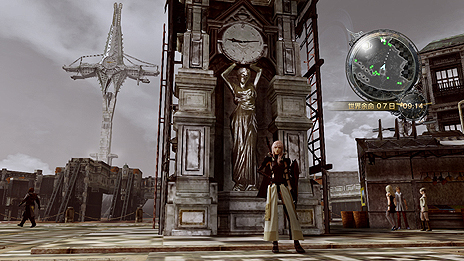 画像集#010のサムネイル/「LIGHTNING RETURNS: FINAL FANTASY XIII」最新情報。初回生産特典は「FFVII」の主人公 クラウドの衣装をライトニング用にアレンジした「ウェア」