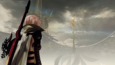 画像集#011のサムネイル/「LIGHTNING RETURNS: FINAL FANTASY XIII」最新情報。初回生産特典は「FFVII」の主人公 クラウドの衣装をライトニング用にアレンジした「ウェア」
