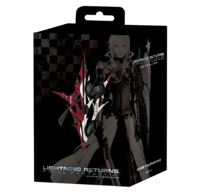 画像集#003のサムネイル/HORIが「LIGHTNING RETURNS: FFXIII」デザインのPS3用ゲームパッドを11月21日に発売。主人公・ライトニングの衣装をイメージしたオリジナルカラー