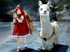 「黒い砂漠」,新クラスのビジュアルムービーを公開。シャイが搭乗できる“ふわふわアルパカ”の実装も