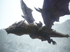 「黒い砂漠」の世界は空を飛ぶ時代へ。お試しの騎乗型ドラゴンが2月27日までの期間限定で体験可能。スノーボードの恒常化にも注目だ