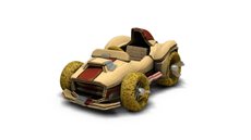画像集#023のサムネイル/「リトルビッグプラネット カーティング」自分の手でコースを作れる「クリエイトモード」などを紹介。「PlayStation Move レーシングホイール」も同時発売
