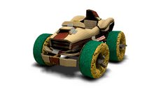画像集#024のサムネイル/「リトルビッグプラネット カーティング」自分の手でコースを作れる「クリエイトモード」などを紹介。「PlayStation Move レーシングホイール」も同時発売