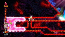 画像集#003のサムネイル/「地獄だい好き Hell Yeah!」,主人公アッシュが繰り出せる基本アクションを紹介。28種類用意されるミニゲームの一部も明らかに