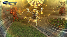 画像集#010のサムネイル/Wii U「ベヨネッタ2」,前作で活躍したジャーナリスト「ルカ」や新要素となる「アンブランアーマー」,新武器/アクセサリーの情報などが一挙公開