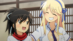画像集#004のサムネイル/「HAPPY★にゅう★YEAR！『閃乱カグラ』爆乳ハイパー発表会2013」，新作「SHINOVI VERSUS」の新情報と原田ひとみさんらによるトークに会場が沸く
