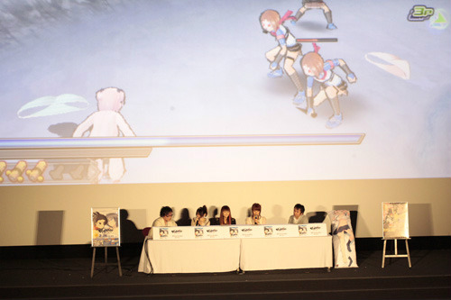 画像集#013のサムネイル/「HAPPY★にゅう★YEAR！『閃乱カグラ』爆乳ハイパー発表会2013」，新作「SHINOVI VERSUS」の新情報と原田ひとみさんらによるトークに会場が沸く