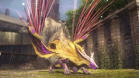 画像集#025のサムネイル/「GOD EATER 2」，進化するブラッドアーツを改めて紹介。リンドウが追い続けるアラガミ「キュウビ」の存在も明らかに
