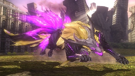 画像集#027のサムネイル/「GOD EATER 2」，進化するブラッドアーツを改めて紹介。リンドウが追い続けるアラガミ「キュウビ」の存在も明らかに