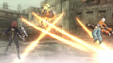 画像集#028のサムネイル/「GOD EATER 2」，進化するブラッドアーツを改めて紹介。リンドウが追い続けるアラガミ「キュウビ」の存在も明らかに