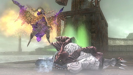 画像集#029のサムネイル/「GOD EATER 2」，進化するブラッドアーツを改めて紹介。リンドウが追い続けるアラガミ「キュウビ」の存在も明らかに
