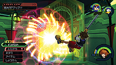 画像集#022のサムネイル/「KINGDOM HEARTS -HD 1.5 ReMIX-」,収録作品の一つ“FINAL MIX”の情報を公開。HD化以外にも,アビリティ追加や操作性向上などの変更点あり