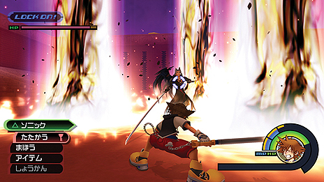 画像集#025のサムネイル/「KINGDOM HEARTS -HD 1.5 ReMIX-」,収録作品の一つ“FINAL MIX”の情報を公開。HD化以外にも,アビリティ追加や操作性向上などの変更点あり