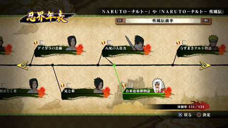 画像集#016のサムネイル/「NARUTO−ナルト− 疾風伝 ナルティメットストーム3」,原作漫画の歴史を追体験できる「忍界年表モード」や,新たに参戦する忍の情報などが明らかに