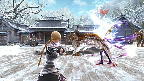 画像集#007のサムネイル/「PRIDE OF SOUL -舞翔伝-」,アップデート「神弓の守護者 覚醒」でレベルキャップが100まで開放。新武器「弓」や新ダンジョン「景陽の丘」も追加