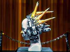 「サイバーパンク2077」のオフラインイベントでは,会場がナイトシティに&造形作家IKEUCHI氏にサイバーパンク観を聞いた