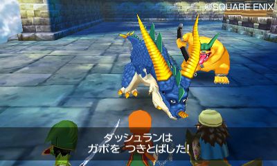 画像集#024のサムネイル/「ドラゴンクエストVII エデンの戦士たち」，冒険の拠点となる「復活の間」や封印された石版世界のほか，仲間になる「ガボ」「メルビン」「アイラ」が公開に
